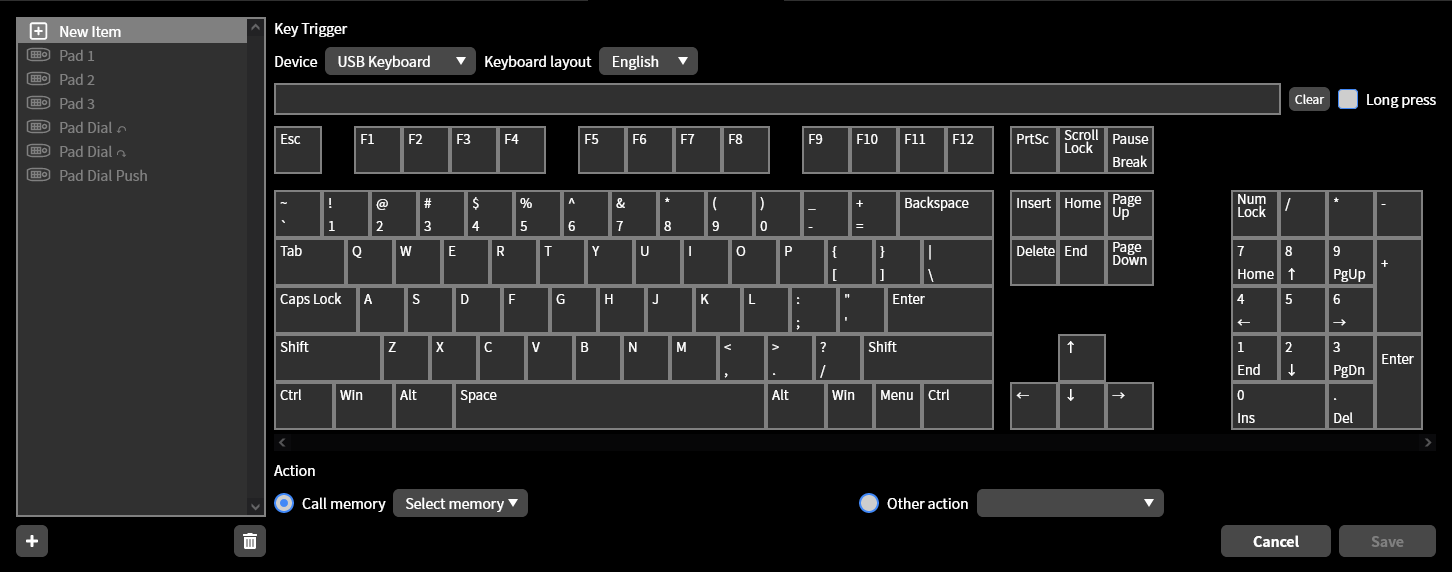 keymap keyboard