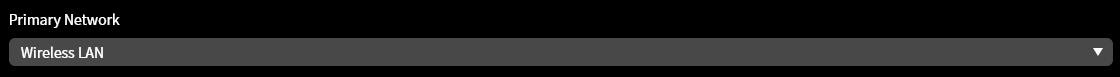 LSS network settings